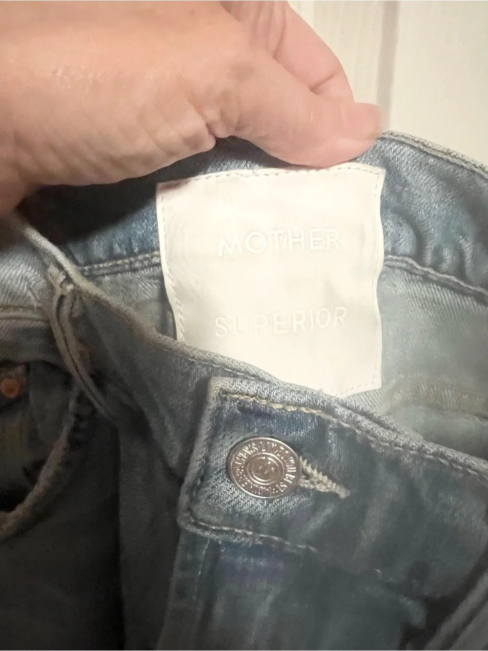 Mother Denim The Trickster Ankle Straight Leg Jean An Icy Confession Womens 27